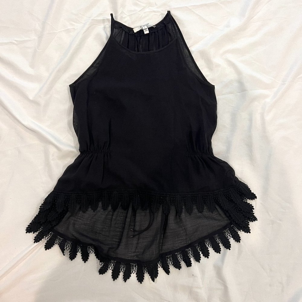 Derek Lam 10 Crosby Black Tunic